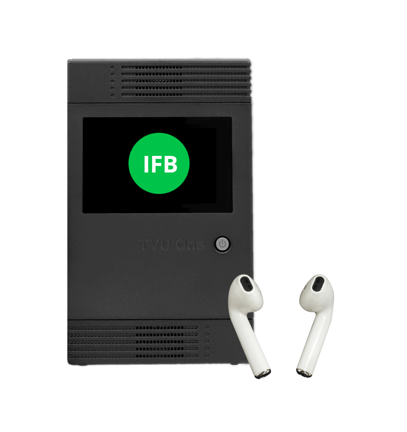 IFB communication facilitating live video production with low latency video return
