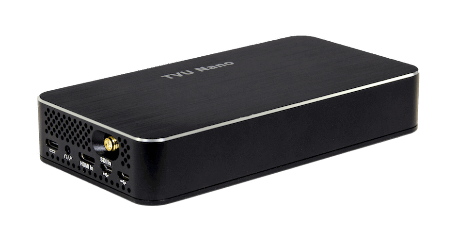 Wireless video transmitter for 4K live streaming - TVU Nano