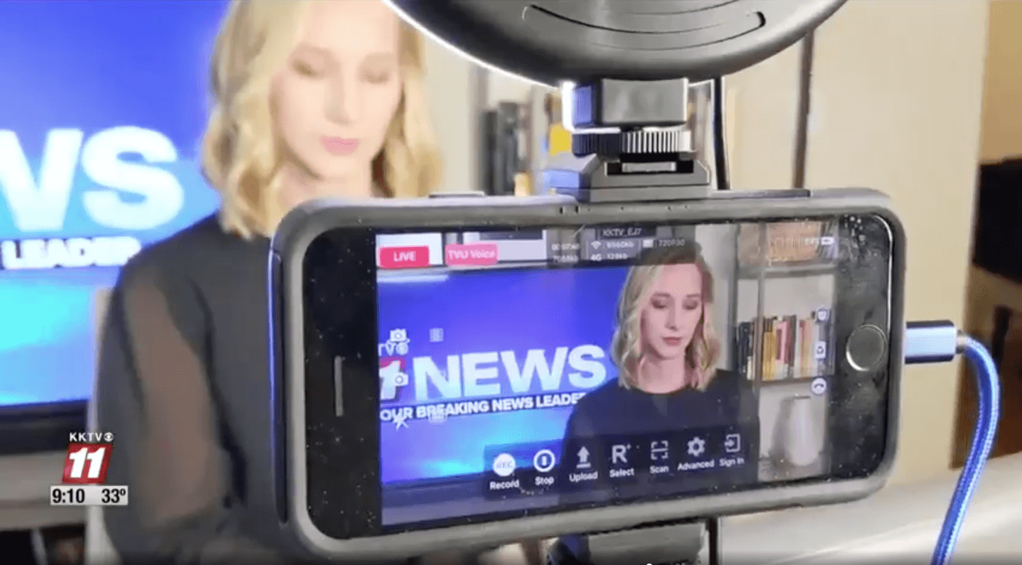 Diffusez des News en direct depuis votre salon avec TVU Anywhere app