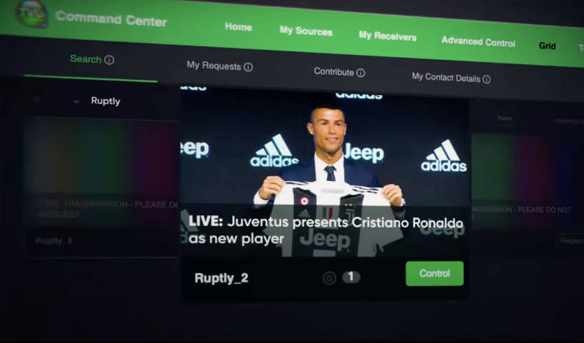 Ruptly utiliza TVU para compartir transmisiones de video en vivo con calidad de emisión