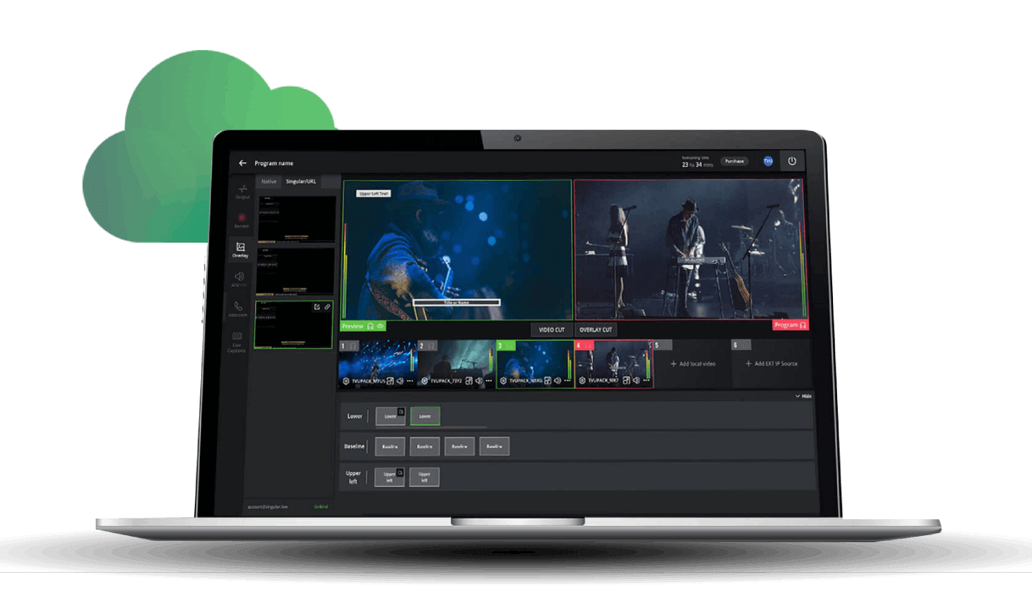 Cloud-based live streaming software - TVU Producer