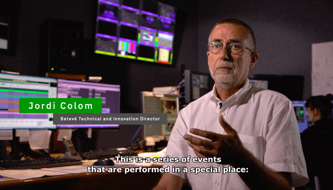 TVU RPS - Remote Production of Fesitval Grec - Jordi Colom