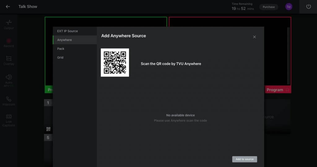 Qr Code Camera Transfer Video Stream Multi-Camera Live Streaming with Multiple Cameras or Phones