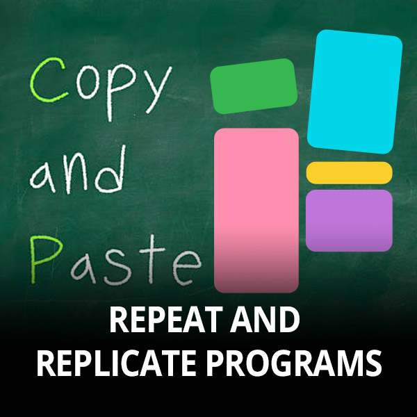 Repeat and replicate programs in TVU Channel