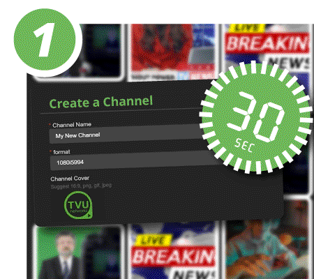 Create a FAST channel in seconds with TVU Channel