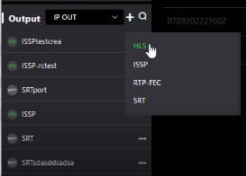 IP output selection