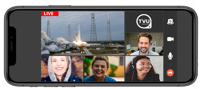 TVU Anywhere screen