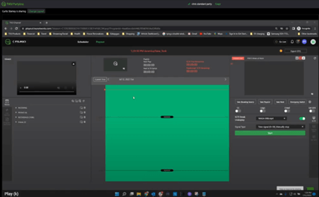 This image has an empty alt attribute; its file name is Playout-user-interface.png