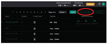 Cloud Record button