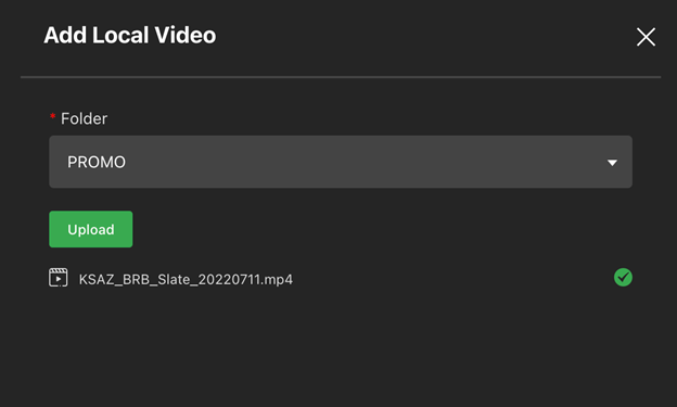 Add local video window