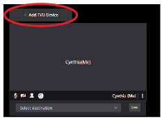Add a TVU Device