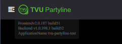View Partyline version