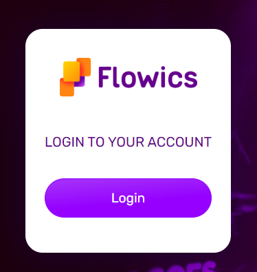 Flowics overlay panel - Flowics Login