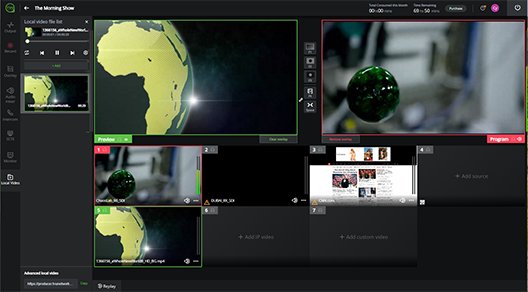 Local video file preview