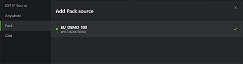 Selecting a source example