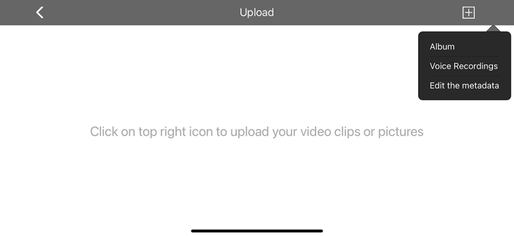 TVU Anywhere Upload selection Plus icon