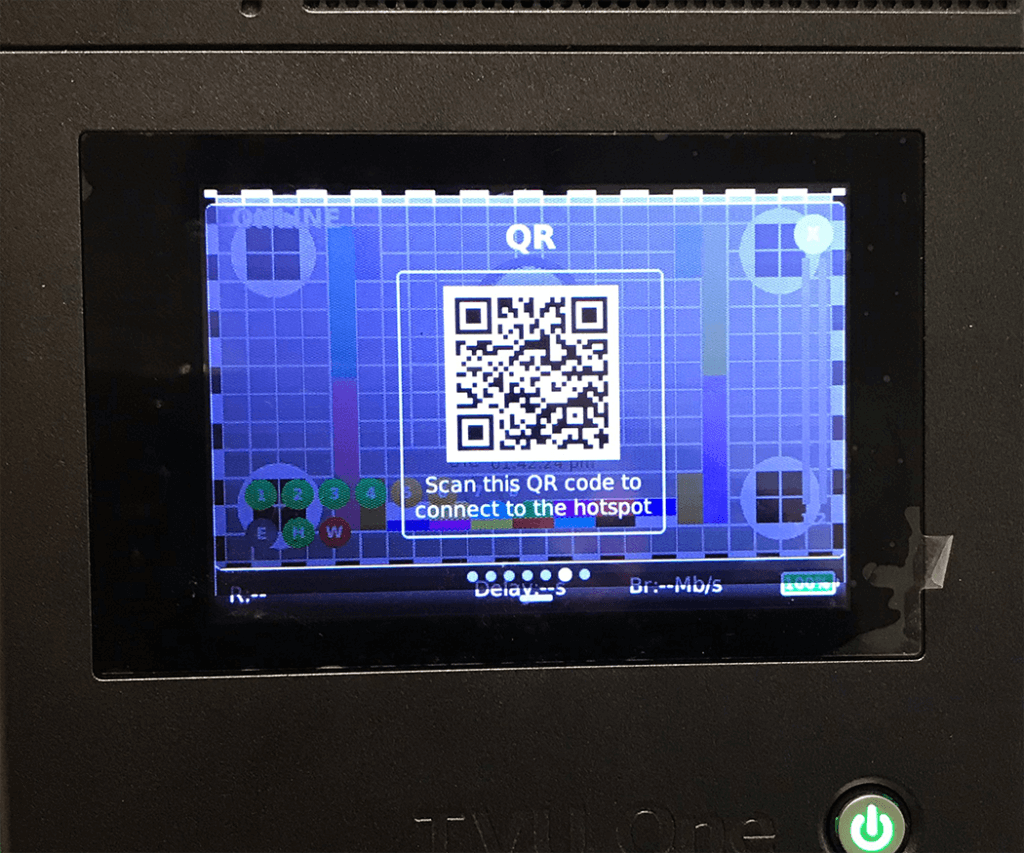 TVU One QR code