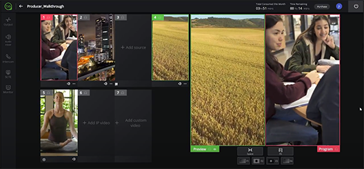 TVU Producer vertical source format