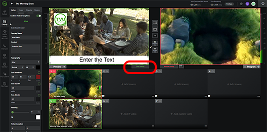 Native text overlay examples