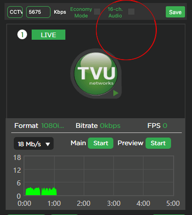 Channel monitor uncheck bitrate box