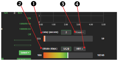 Control setting panel