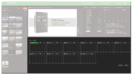 Data transmission monitor panel