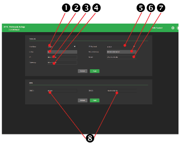 TVU Receiver network interface