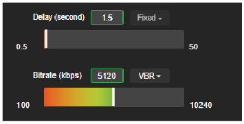 Setting VBR