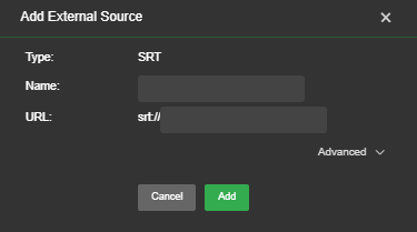add SRT source