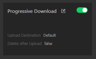 progressive download