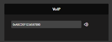 Encoder settings VoIP panel