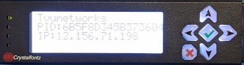 Crystalfontz USB LCD panel