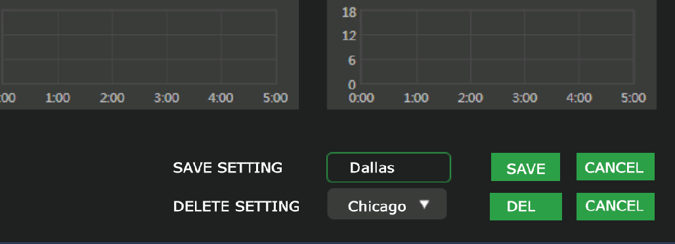 Decoder profile setting