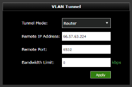 VLAN Tunnel Router