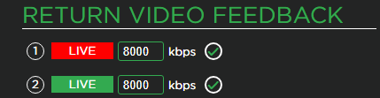 Enable bitrate change