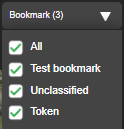 Bookmark drop down menu update