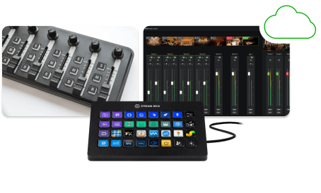 Intuitive and easy cloud broadcasting and remote production