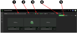 Receiver control page functions