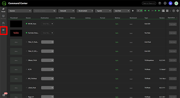 CC Token tab