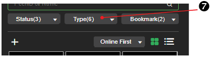 Type drop-down menu 2