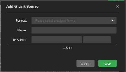 add external glink source