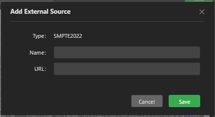 add external smpt source