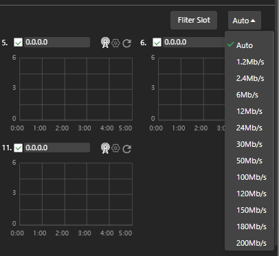 Data transmission Auto selection