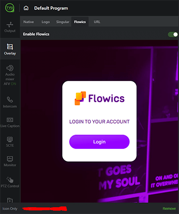 Flowics login