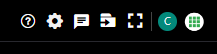 Kiosk mode icons