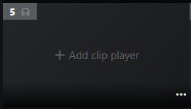 add clip player