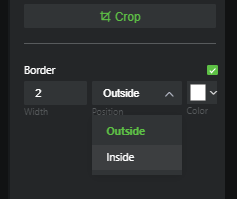 custom source border