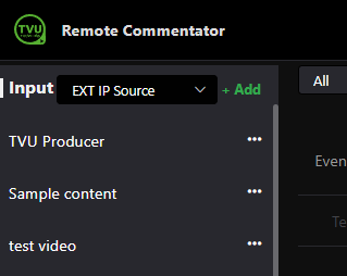 EXT IP Source addition