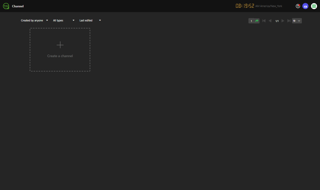 TVU Channel Workbench