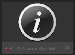 channel stopped icon